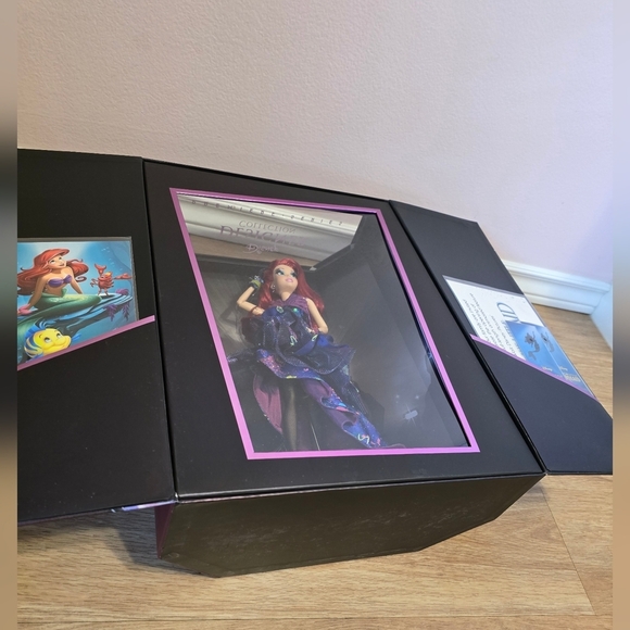 Ariel The Little Mermaid Premiere Designer 2018 Disney Doll Limited Edition 4500 - Picture 9 of 16
